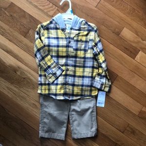 BNWT 2 piece carters set. 24 months boys